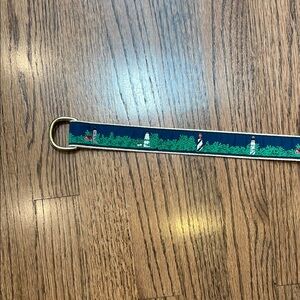 Nautical Themed Belt with Lighthouse Design